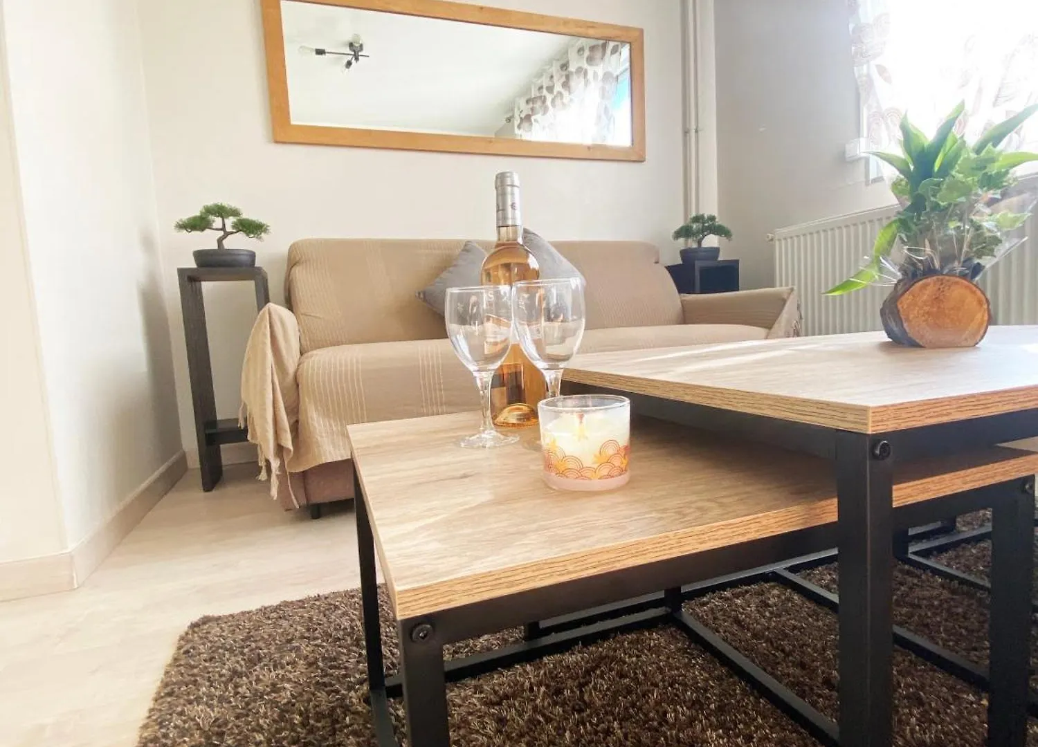 Lägenhet Bel Appartement 2 Pieces - 10Min De La Mer Nice Frankrike